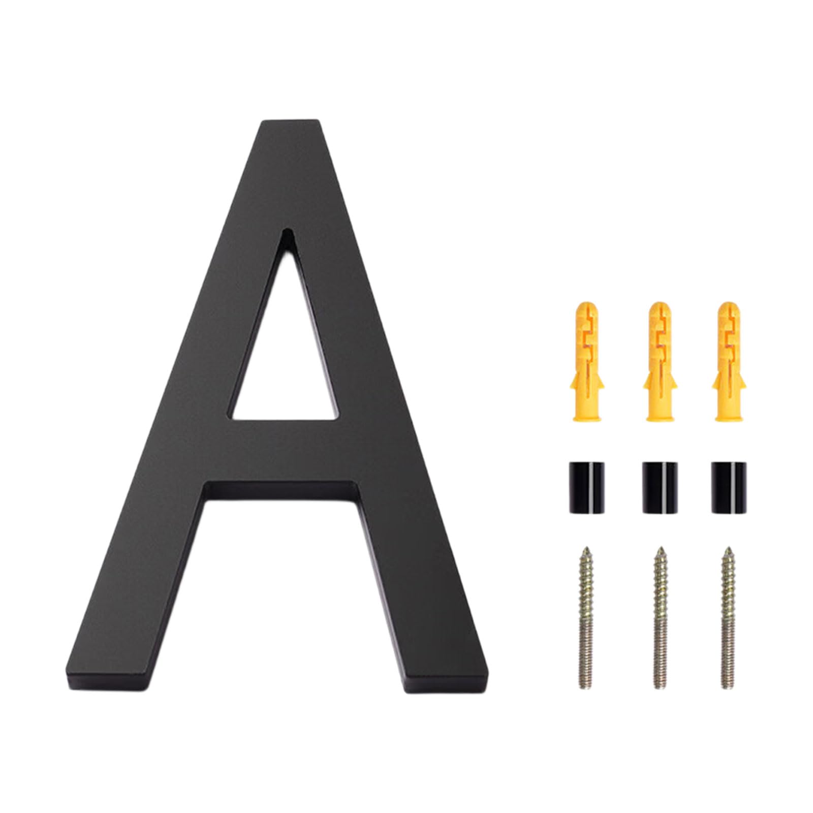Pangboer A Modern Door Plates Door Label Letters Plate Sign With Screw Crylic Floating House Letters For Mounting Enduring Modern Ddress Sign