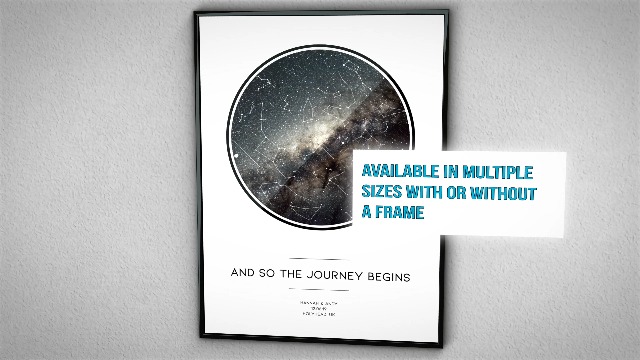 Personalized Star Map Custom Star Map Printable Night Sky Poster First Date Star Map First Kiss Night Sky Valentines Last Minute Gift - View #2