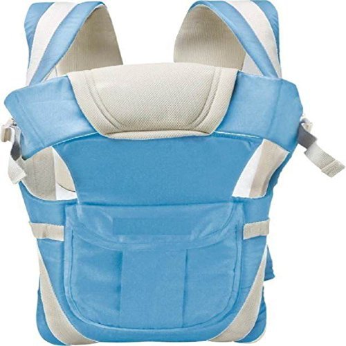 Crawl'in 4-in-1 Adjustable Baby Carrier Cum Kangaroo Bag/Baby Carry Sling/Back/Front Carrier for Baby (Sky Blue)-image-34