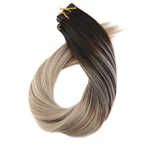 Tape in Hair Extensions Human Hair Seamless Skin Weft Human Hair 50 Grams 20PC Balayage Hair Extensions Human Hair Skin Weft Hair