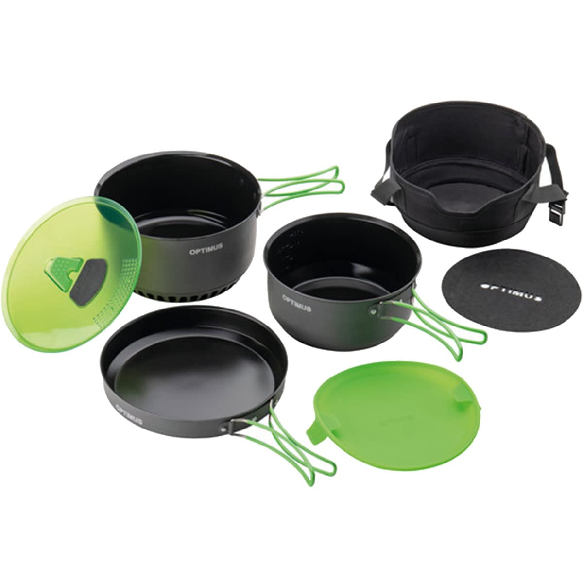 OPTIMUSTerra Camp 4 Saucepan Set standard size