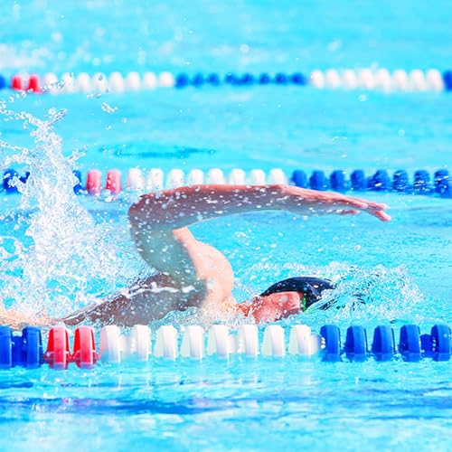 Ligne de séparation de sécurité piscine en acier inoxydable durable - 4