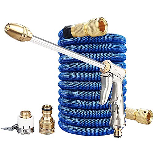 HMILYDYK - Manguera de jardín para manguera de jardín, con gasto flexible Hosepipe para riego de jardín, 22,5 m.