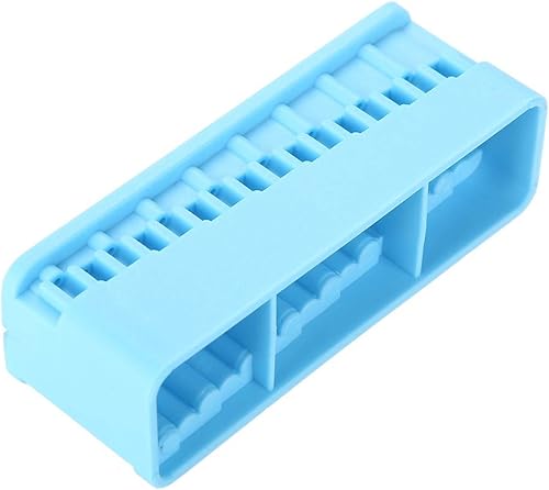Miniatura 22 de Soporte para herramientas de medición Endo Block File Ruler, instrumentos de medición profesionales, utilizados en medición (azul oscuro) Azul