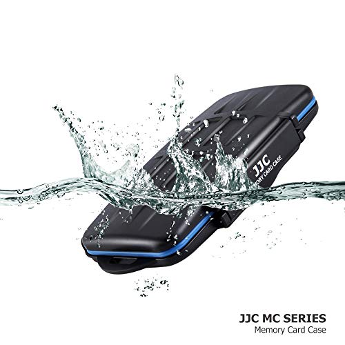 Jjc Sd Micro Sd Cf Tf Memory Card Case Holder Storage 6 Cf & 12 Sd & 18 Micro Sd Card,Water-Resistant And Shockproof #TOP3