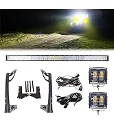 Amazon.co.jp: Motikvans ラングラー フロントルーフ 52インチ LED