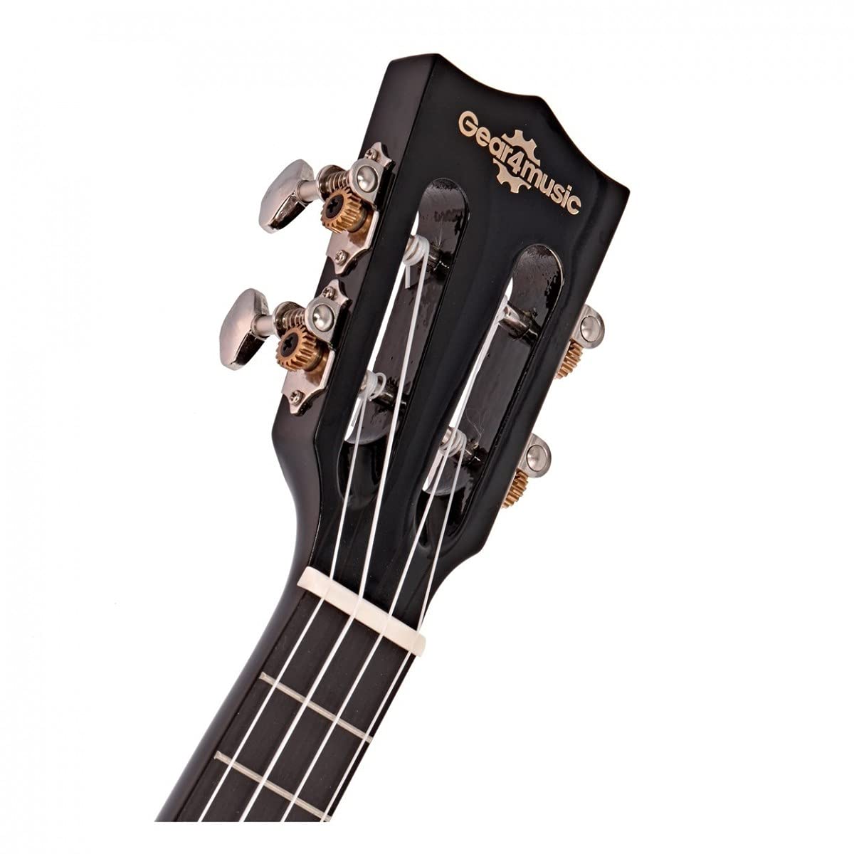 Premium Arche Back Tenor Ukulele con Top in abete rosso di Gear4music | Design archback per più volume e proiezione, dorso e fianchi in mogano sapele per una risonanza calda