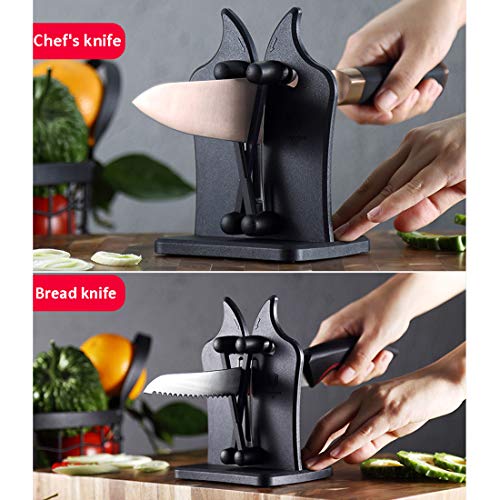 LTLWSH Messerschärfer Messerschleifer für alle Messer inklusive Sägemesser–nie Wieder Stumpfe Messer Einstellbarer… – Bild 7