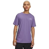 Under Armour UA M Sportstyle LC SS - Viola Luxe / / Bianco - SM