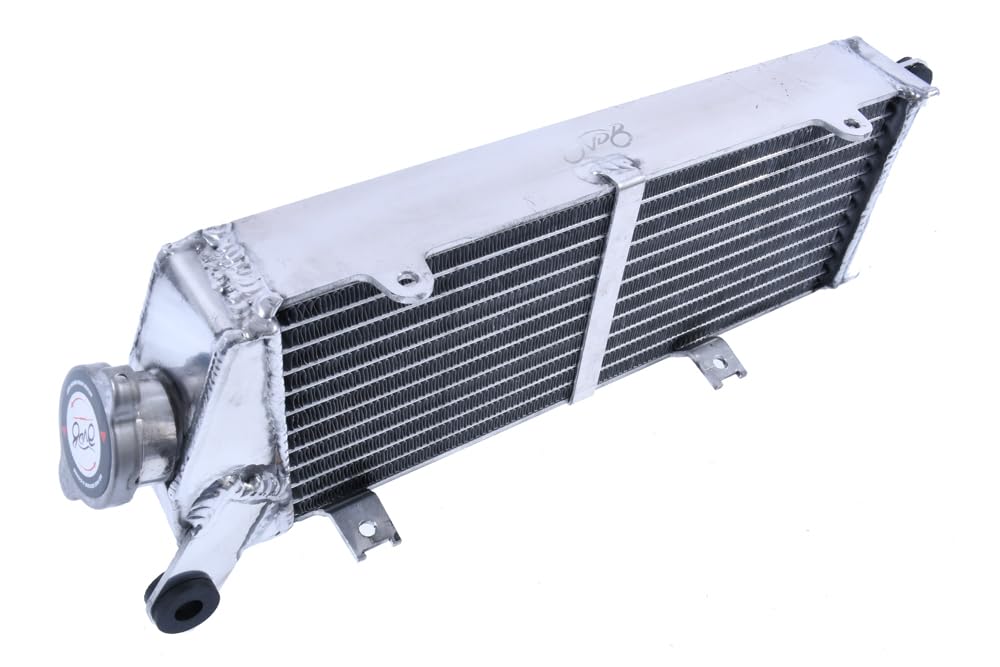 avdb-moto Radiadore Agua compatible con YAMAHA DT/DTR 125 1988-2008, DT125 RE 1997-1999, DT125 1974-1987 Racing Ultra-Reforzado (aluminio)