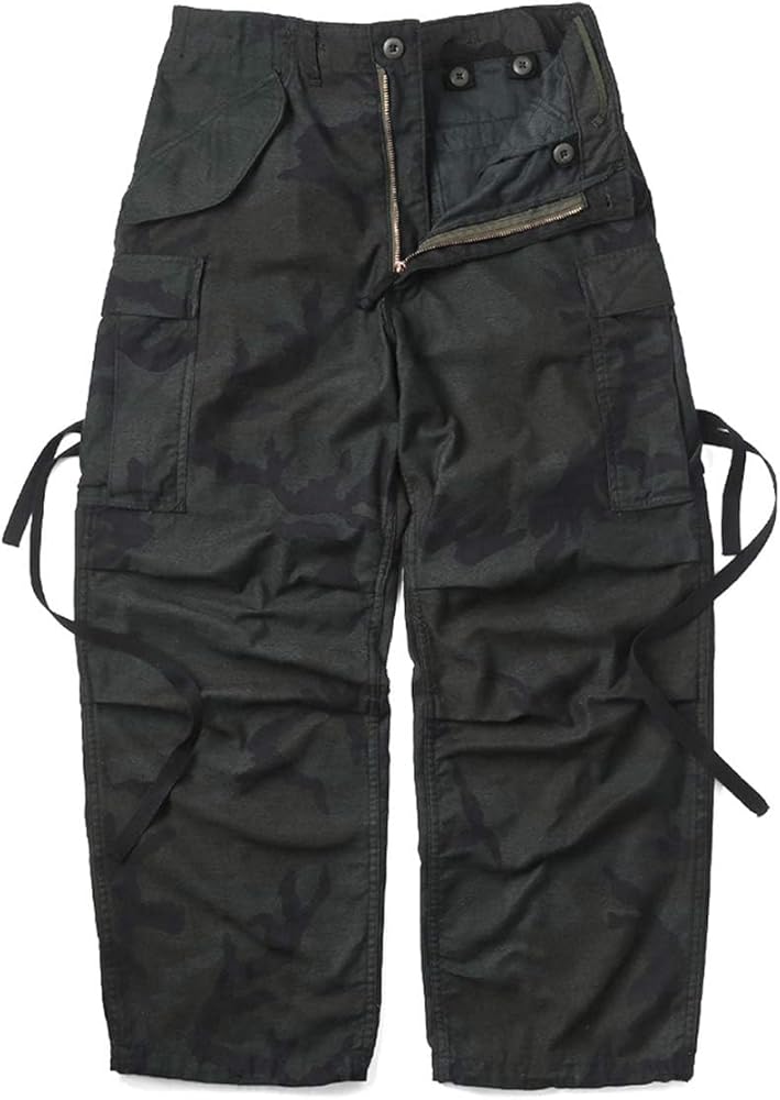 Amazon | 実物 米軍 M-65フィールドカーゴパンツ ウッドランド迷彩