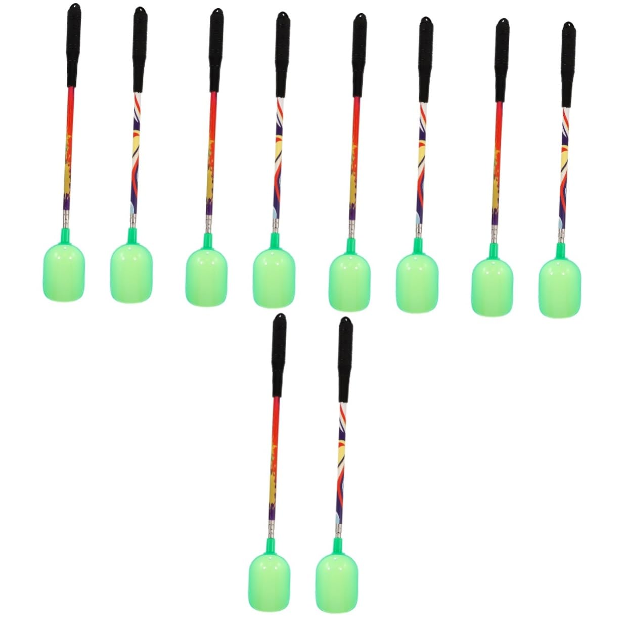 Sosoport 6 Pcs Matériel De Pêche Feeder De Pêche Outil D'Appât De Matériel De Cuillère À Appât Leurre Titulaire Chargeur Titulaire Appât Piège e Appât Scoop
