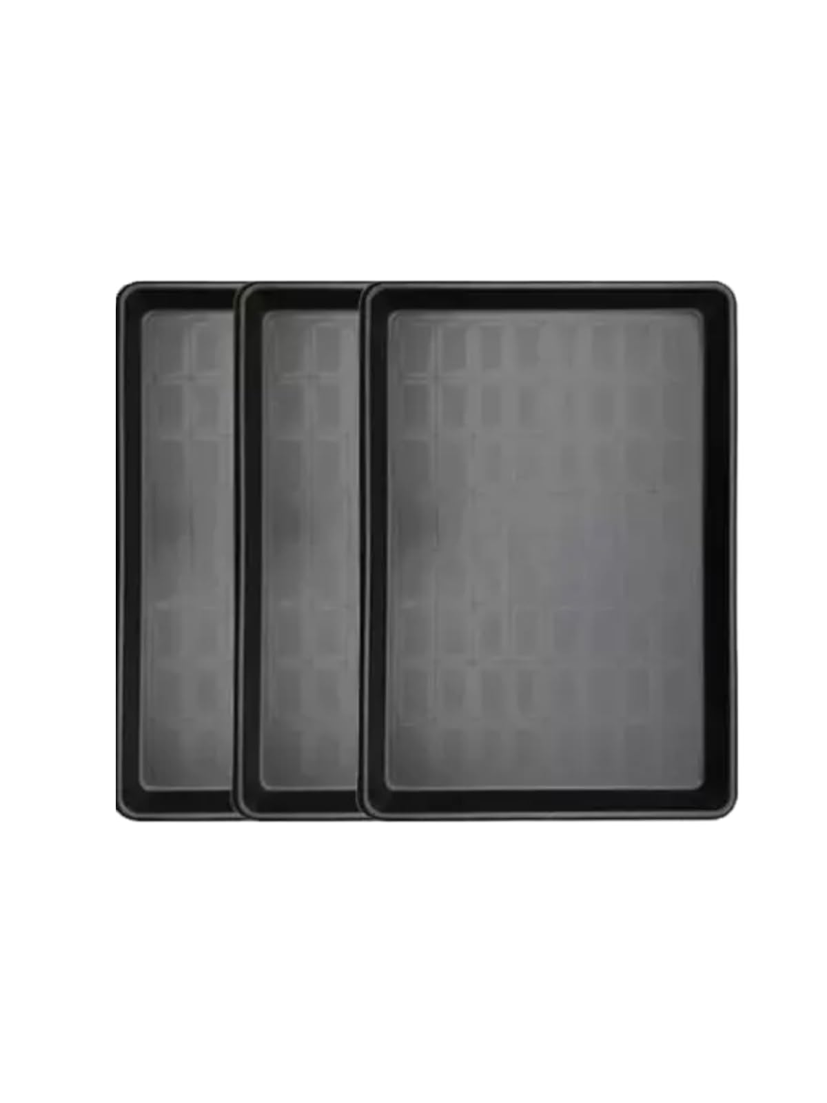 3Pack Extra Large Oil Drip Pan 35.4 x 24 x1.4 Inches Oil Change Drip Tray for Under Car Plastic Tray Auto Oil Catch Pan for Transmission Garage