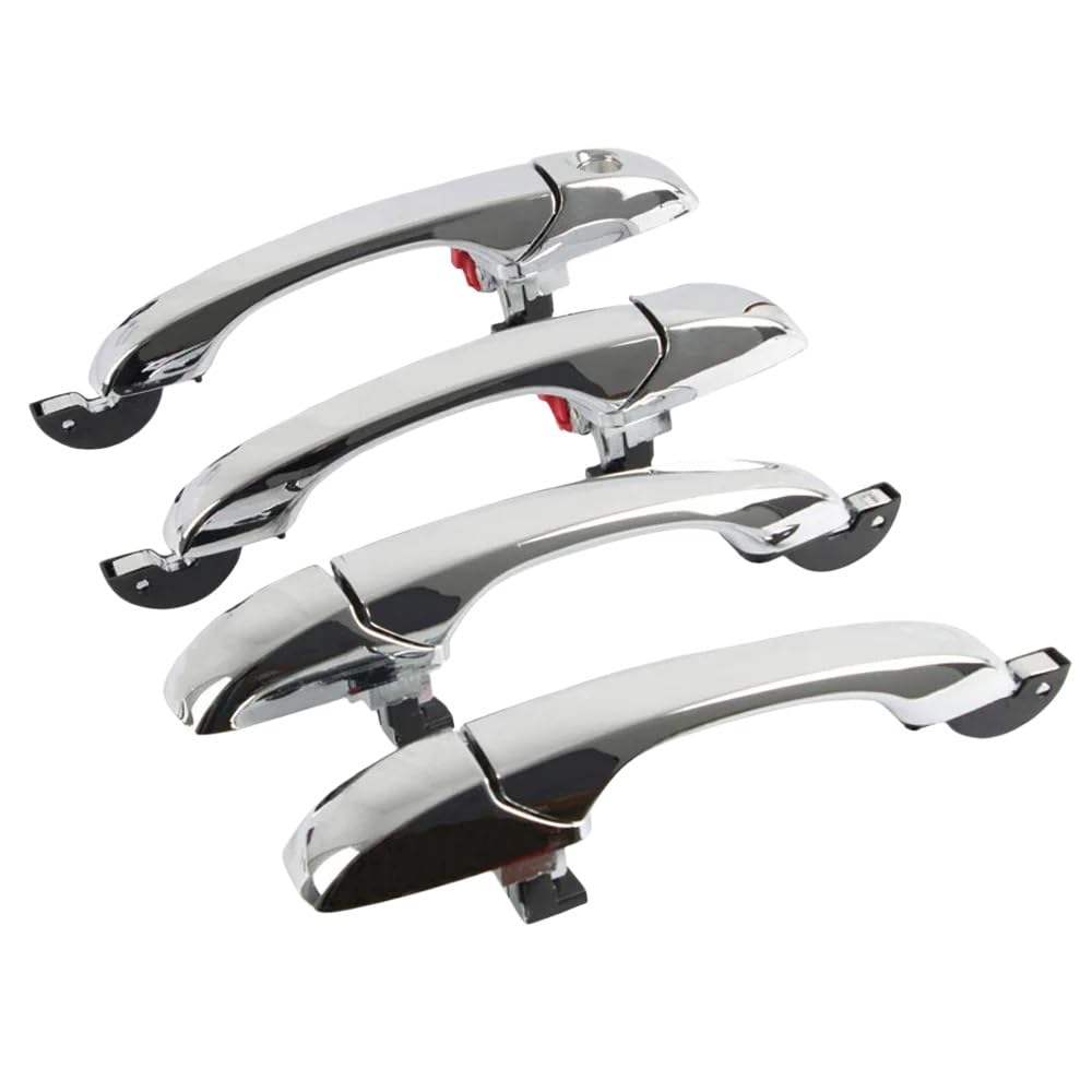 HIIAW Car Door Handle Cover Trim 4589009AG 5065801AG 5065800AG Car Door Handle for Chrysler for 300C