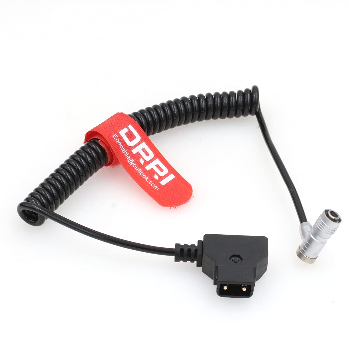 DRRI PORTKEYS LH5H Monitor Power Cable D-Tap to Right Angle 5-pin Female