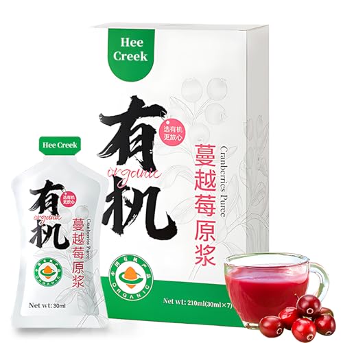 Hee Creek 100% Pure Wild Cranberry Concentrate Juice 210ml/7.1oz Organic