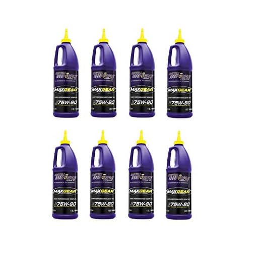 Royal Purple 01300 Max Gear Ultra-Tough High Performance Synthetic Gear Oil 75W-90-1 qt (Case of 8)