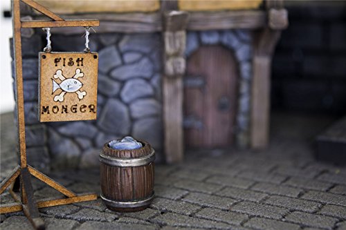 War World Gaming Complete Fantasy Village – 28mm Heroic Scale Wargaming Terrain Model Diorama Scenery Wargame Tabletop Medieval Battle Wargame Battleboard