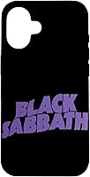 Vista 32 de Funda con logotipo oficial de Black Sabbath Purple para iPhone 17