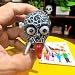 Imagen de Juguete esquelético: movimiento de calavera para caminar