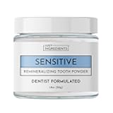 Remineralizing Tooth Powder – Fluoride-Free Oral Care – Gently Cleans & Whitens – Supports Strong Teeth & Fresh Breath – Vegan, Non-GMO (Regular, Sensitive)