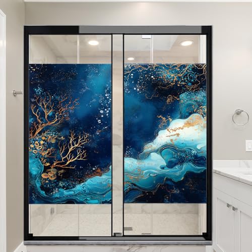 Vinilos decorativos para ventana fantasma Fantasy Corals 17.7x23.6 pulg x2 piezas miniatura 6
