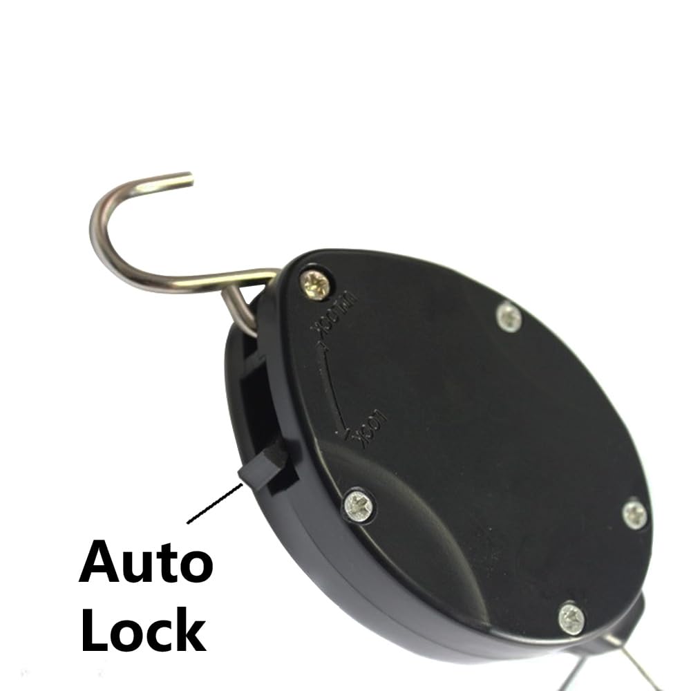 Plant Pulley, Retractable Hanger Adjustable Heavy Duty Plant Pulley - Image 3