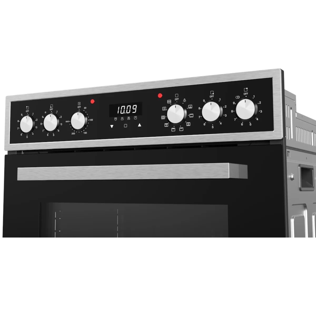 PKM Einbauherdset EHS8-2KBG - Premium Set - 9 Backofenfunktionen - Touch Control