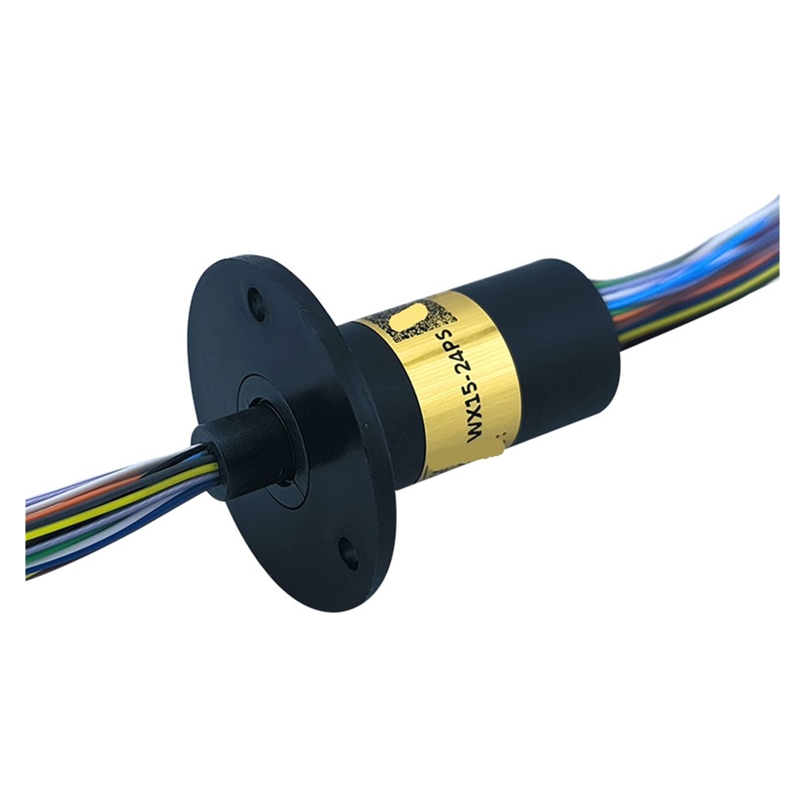 Giunto rotante elettrico ad anello scorrevole multicanale OD15mm a 24 vie