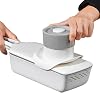 Multifunctional Vegetable Cutter Kitchen Safe Slicer Food Chopper Adjustable Thickness Grater with Container for Salad Potato Creativity
