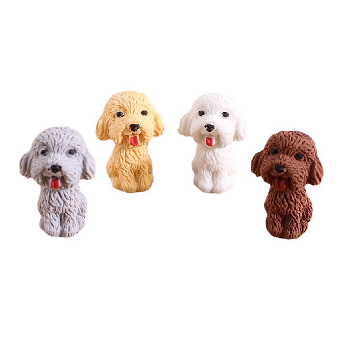 Namvo 20pcs,Dog Eraser,Cartoon Erasers,Cute Children's Erasers for Pencils,Homework Rewards Gift - Image 2