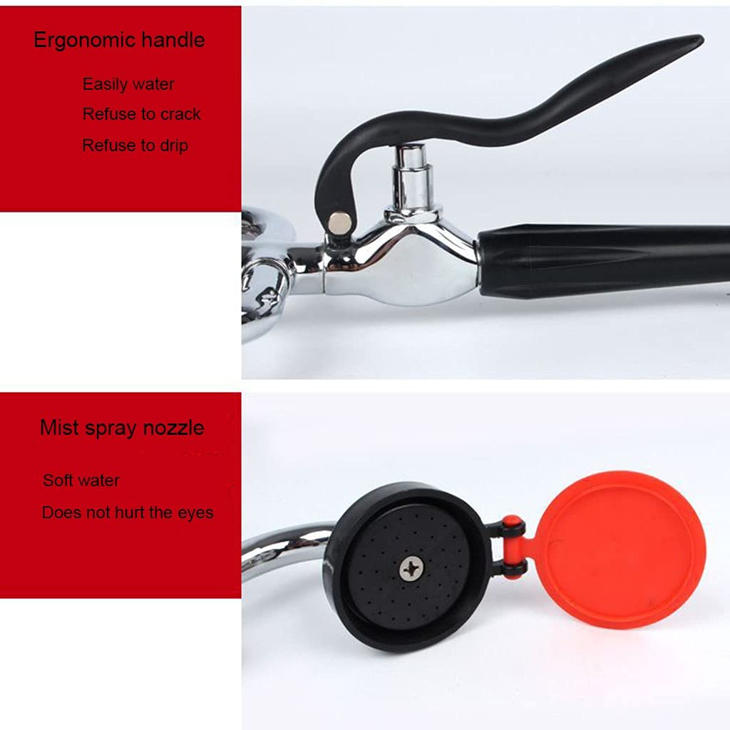 Lavaocchi Di Emergenza Portatile - Con Spruzzo Di Rame, Tubo Flessibile, Per Laboratorio - Foto 5