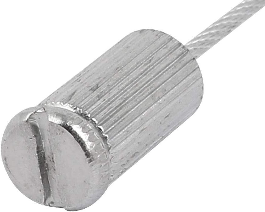 12pcs 3 Meters Lighting Suspension Cable Hanging Chain Knurled Attachment Head (id: 65a 2fd ce9 f8b 5da