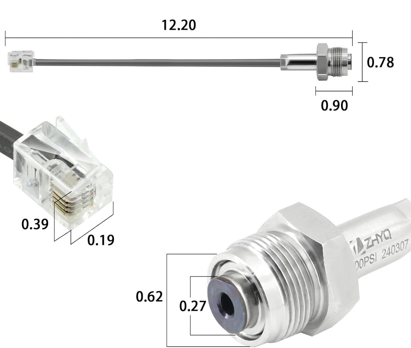 Ｋｉｎｇ＆Ｐｒｉｎｃｅfirst DOMETOUR 2022 Mr 243222 Airless Sprayer Pressure Transducer，Paint Sprayer Pressure