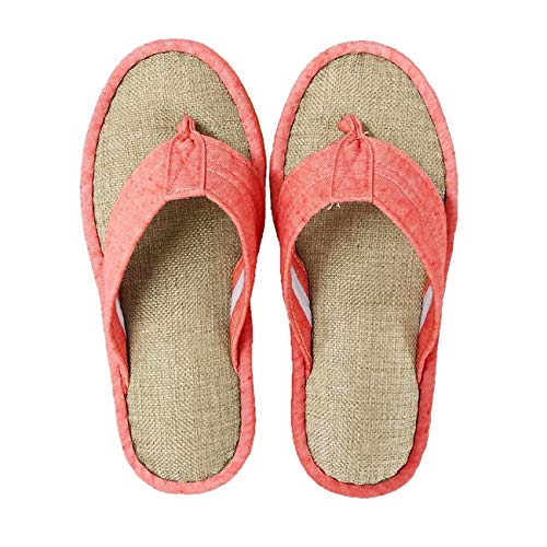 センコー S.D.S サニーサニー 鼻緒スリッパ 約 22.5cm オレンジ 手を使わずに履ける立体鼻緒 99909