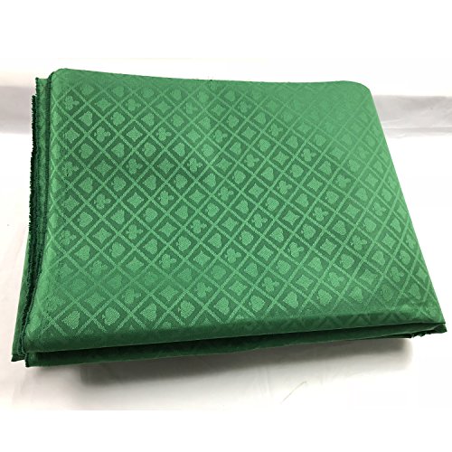 Yuanhe 108X60 Inch Section Of Suited Poker Table Speed Cloth (Green) #TOP1