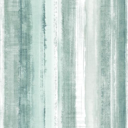 JOLIHOME Papel Pintado Autoadhesivo Rústico Verde y Blanco Paneles de Madera Pelar y Pegar Papel de Contacto Espesante Plástico Adhesivo Vinilo para Envolver Rollos para Baño Estante Puerta 44.5x500cm