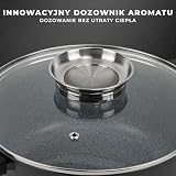 KARL HAUSMANN Garnek Aluminiowy 20 cm 2.3 L Non-Stick Indukcja, RUBIN