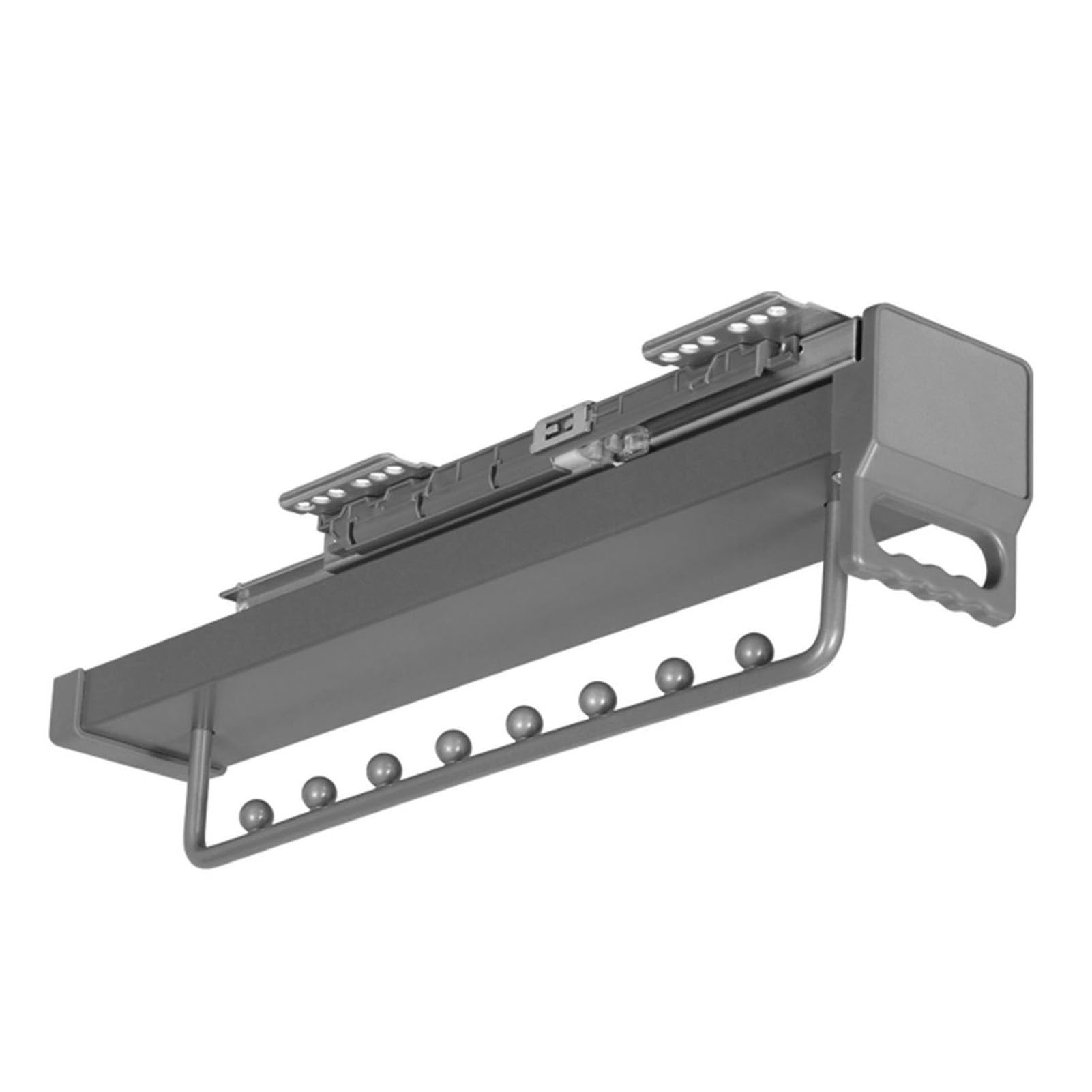 Porte-pantalons extractible pour placard étroit pour éviter les plis