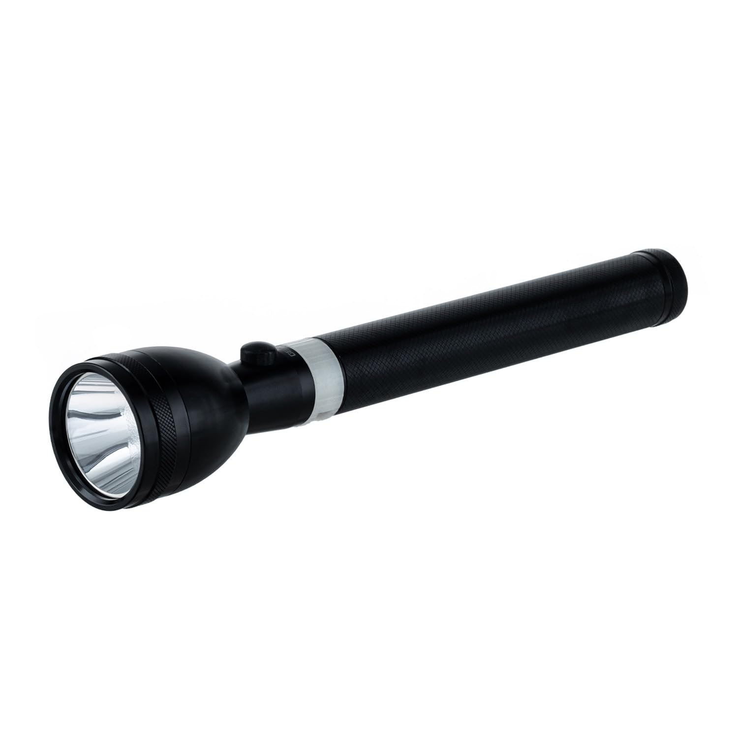Geepas Unisex Black Rechargeable Led Torch Night Light 6000Mah Type‑C 5 Hours Run Time In