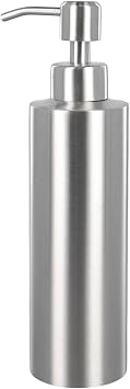 304 Stainless Steel Liquid Soap Dispenser for Easy Use, Pump Design for Convenient Dispensing, Large Capacity for Everyday Needs 350ML