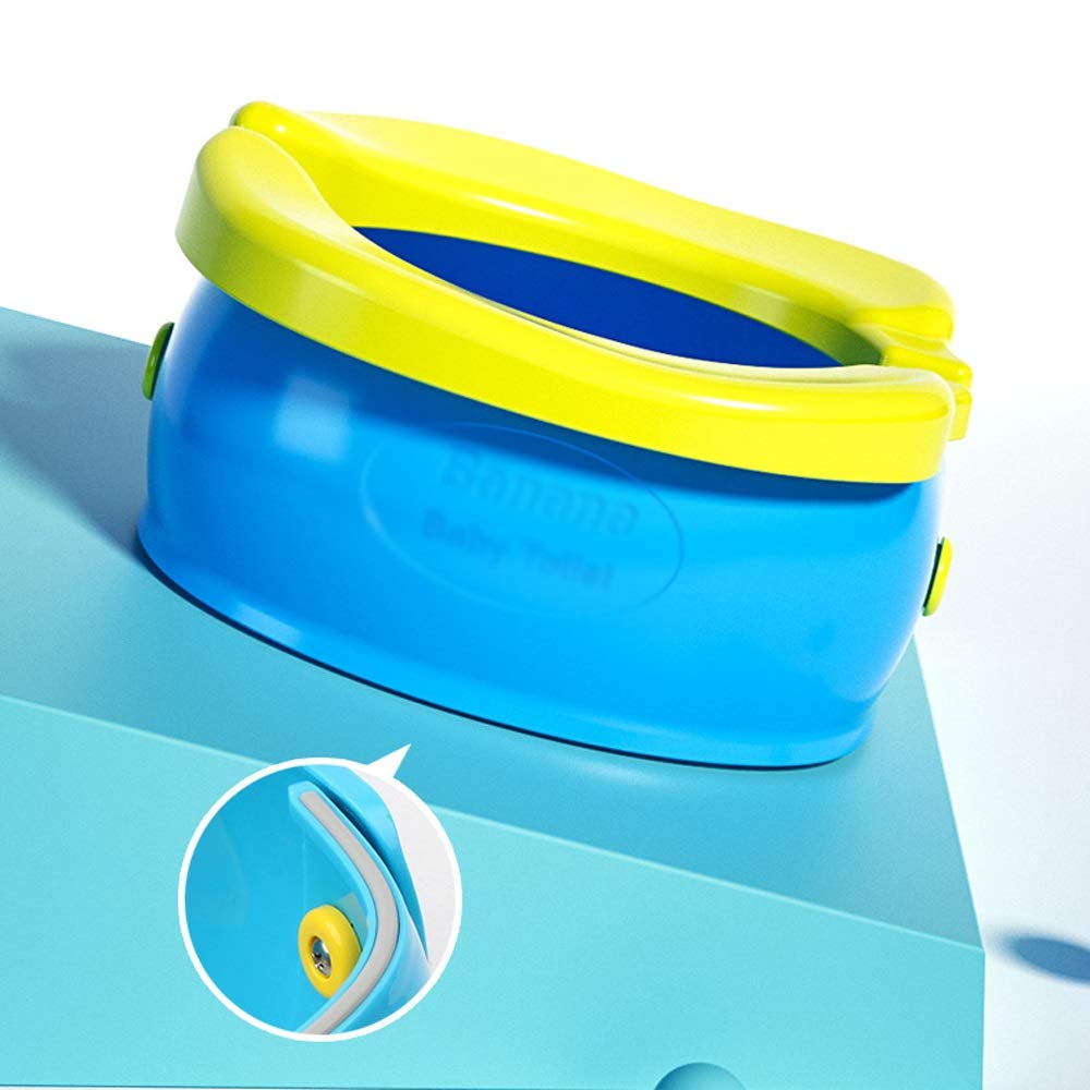 Orinal plegable para bebé, orinal de viaje para entrenamiento, orinal portátil para bebé, orinal para niños, asiento de entrenamiento para inodoro de viaje para niños(3-Pack)