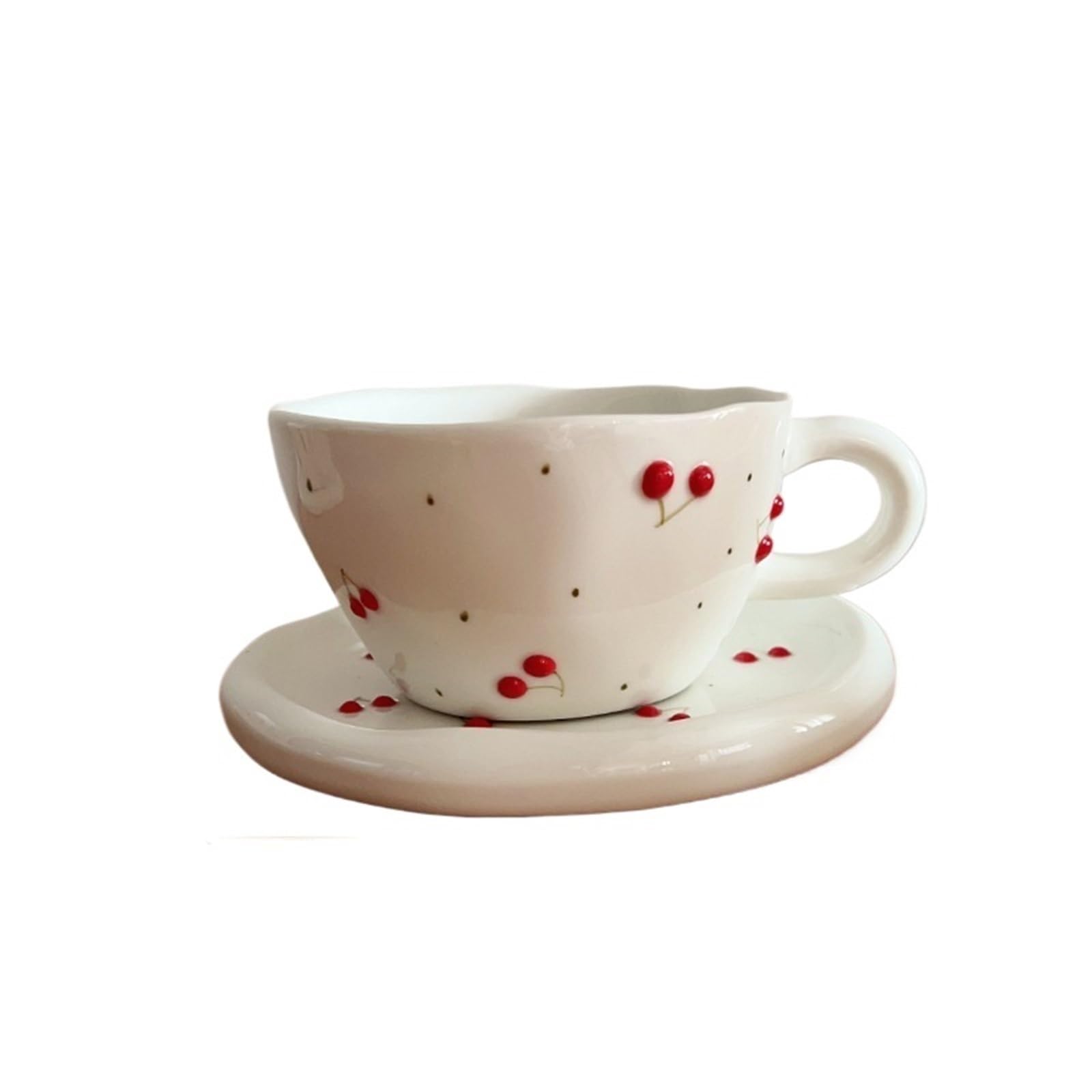 Juego De Tazas De Café Tazas y platos de café Taza de té de la tarde Taza de agua Tazas de té Taza de café(Blue)