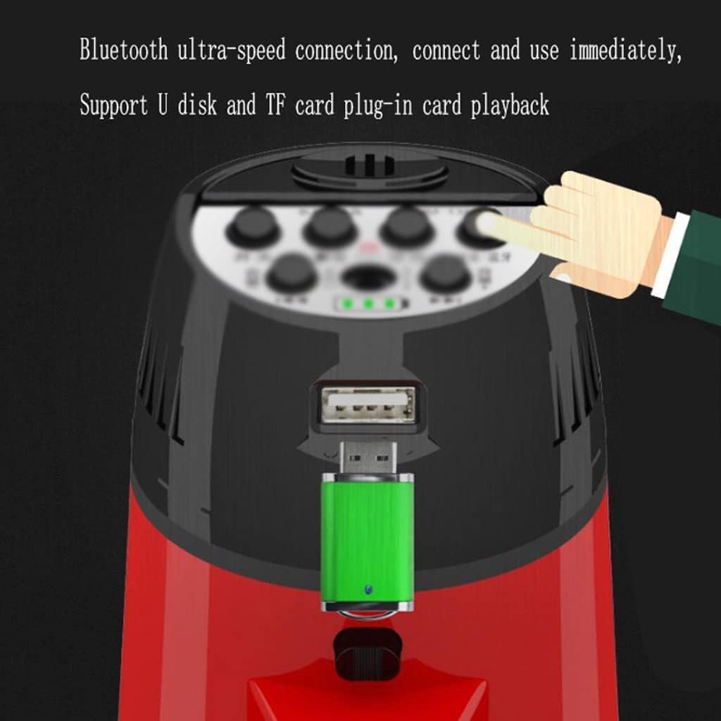 Megaphone Portable Megaphone Speaker Built-in Siren Adjustable Volume Control Coaches Bullhorn for Any Outdoor Sports Cheerleading Amplifiers(B)