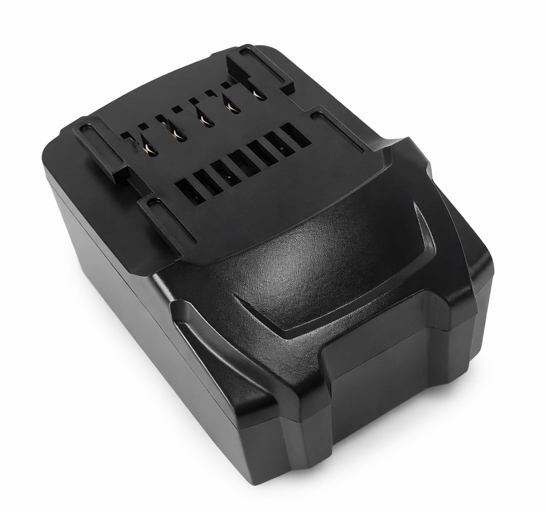 2 batterie di ricambio LiHD da 18 V per Metabo 5000 mAh, batteria agli ioni di litio ad alte prestazioni da 5,0 Ah, compatibile con Metabo ASC 55, ASC 145, CAS System (BS 18, SSW 18, WB 18)