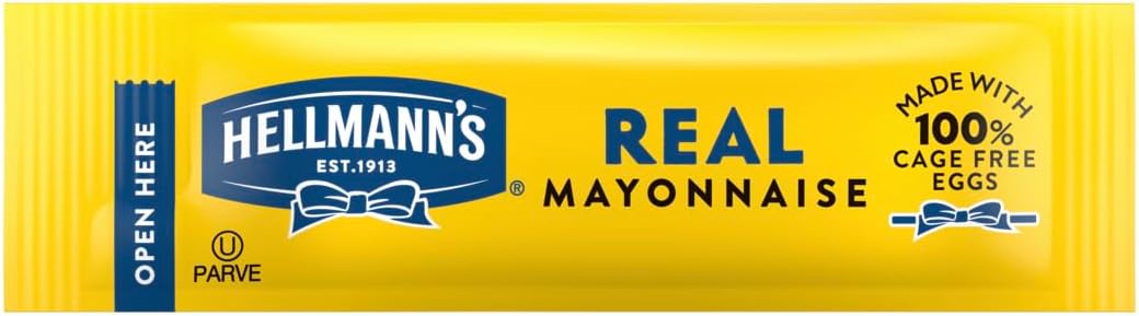 Mayonnaise Stick Packs, Portion Control, 0.38 Ounce (Pack of 210)