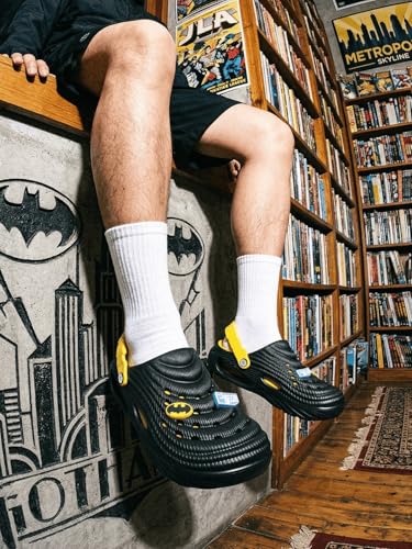 Image of Bacca Bucci Men's Justice League Clogs with Back Strap, Ventilated Upper, Textured EVA Sole, Slip-On Casual Walking Sandals Outdoor Use