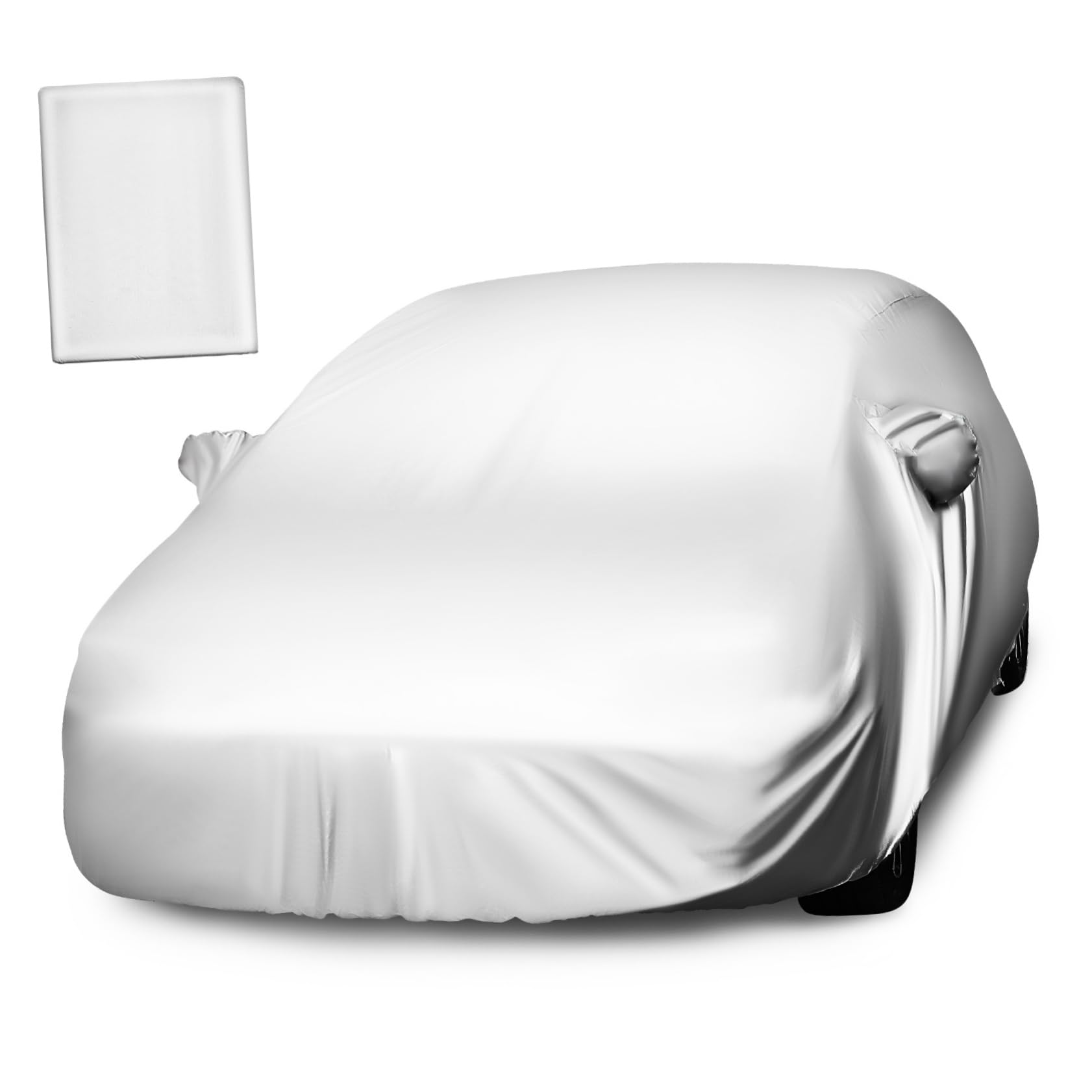 ABOOFAN Copertura Auto per Tutte le Stagioni Telo Copriauto Suv Esterno Xl Resistente Vento e Neve Protezione Completa per Auto Parcheggiate All’aperto