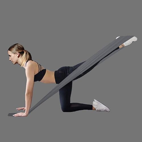 Miniatura 7 de Juego de bandas de resistencia, bandas elásticas profesionales sin látex, bandas elásticas de 5 pies de largo para terapia física, yoga, pilates,