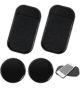 Tapis antidérapant pour tableau de bord de voiture, 4 tapis antidérapants, tapis ...